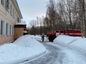 Read more about the article В Мончегорском КЦСОНе была проведена учебная пожарная эвакуация